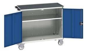 Verso 1050 x 550 x 965 Mobile 2 Door 1 Shelf Top Tray Bott Verso Mobile  Drawer Cupboard  Tool Trolleys and Tool Butlers 45/16927064.11 Verso 1050 x 550 x 965 Mobile Cupd 1S T.jpg